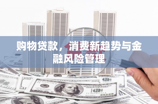 壶关购物贷款，消费新趋势与金融风险管理