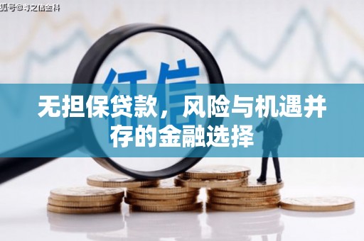 壶关无担保贷款，风险与机遇并存的金融选择