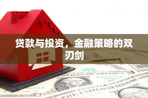 壶关贷款与投资，金融策略的双刃剑
