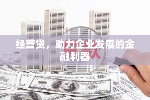 壶关经营贷，助力企业发展的金融利器