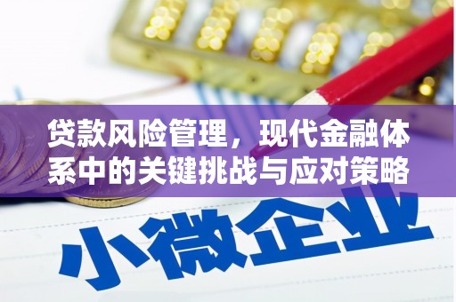壶关贷款风险管理，现代金融体系中的关键挑战与应对策略