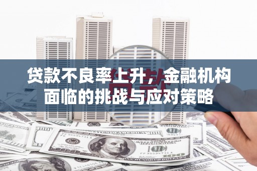 壶关贷款不良率上升，金融机构面临的挑战与应对策略