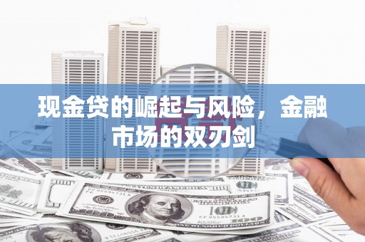 壶关现金贷的崛起与风险，金融市场的双刃剑