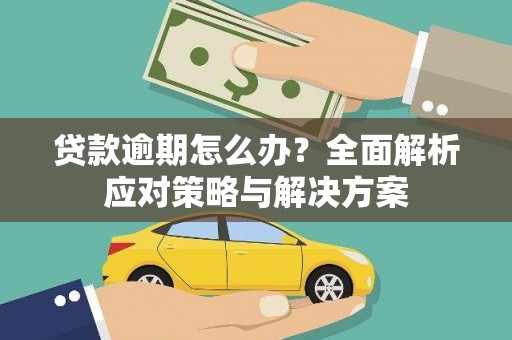 壶关贷款逾期怎么办？全面解析应对策略与解决方案