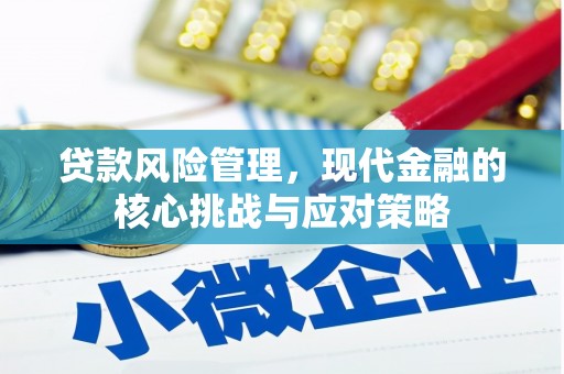 壶关贷款风险管理，现代金融的核心挑战与应对策略