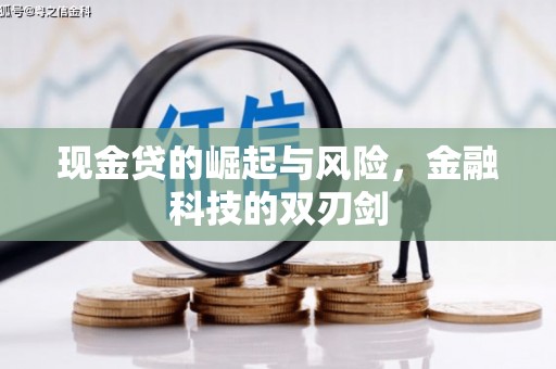 壶关现金贷的崛起与风险，金融科技的双刃剑