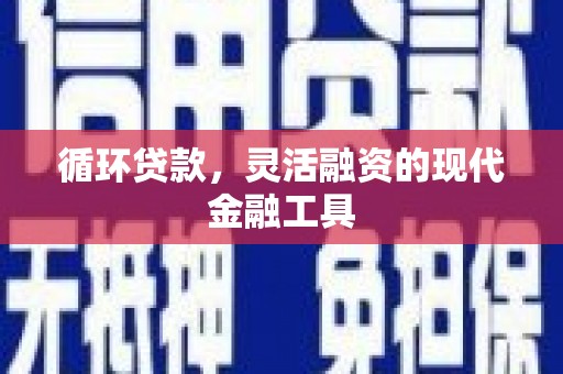 壶关循环贷款，灵活融资的现代金融工具