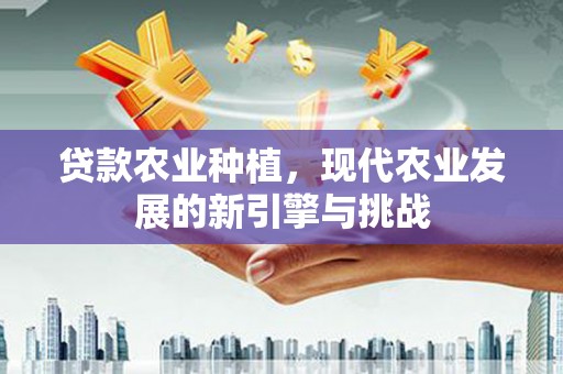 壶关贷款农业种植，现代农业发展的新引擎与挑战
