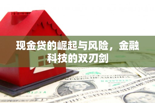 壶关现金贷的崛起与风险，金融科技的双刃剑