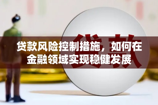 壶关贷款风险控制措施，如何在金融领域实现稳健发展