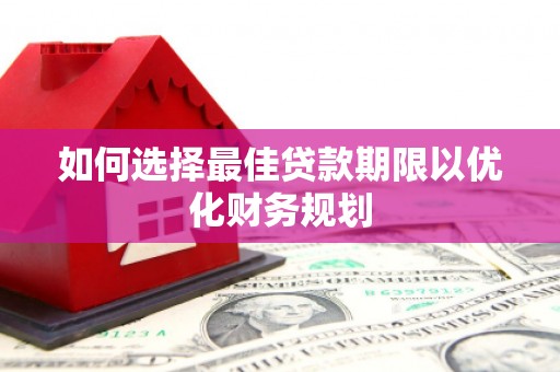 壶关如何选择最佳贷款期限以优化财务规划