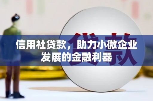 壶关信用社贷款，助力小微企业发展的金融利器
