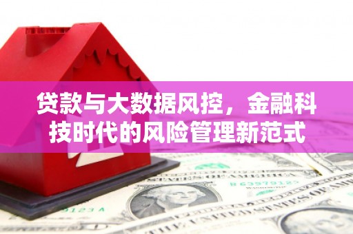 壶关贷款与大数据风控，金融科技时代的风险管理新范式