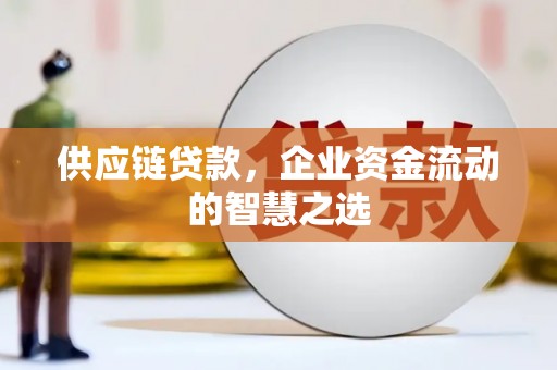 壶关供应链贷款，企业资金流动的智慧之选