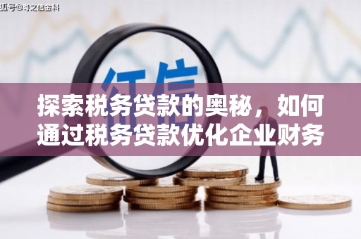 壶关探索税务贷款的奥秘，如何通过税务贷款优化企业财务