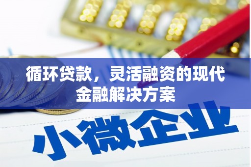壶关循环贷款，灵活融资的现代金融解决方案