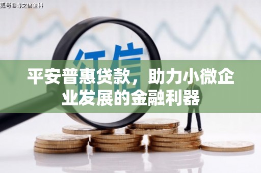 壶关平安普惠贷款，助力小微企业发展的金融利器