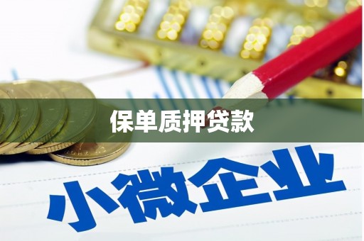 壶关保单质押贷款
