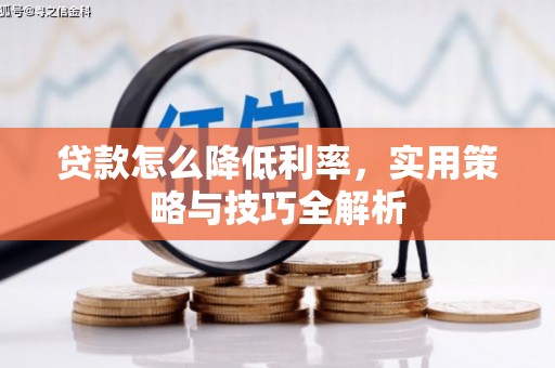 壶关贷款怎么降低利率，实用策略与技巧全解析