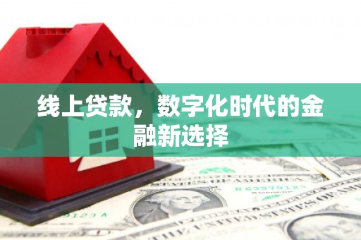 壶关线上贷款，数字化时代的金融新选择
