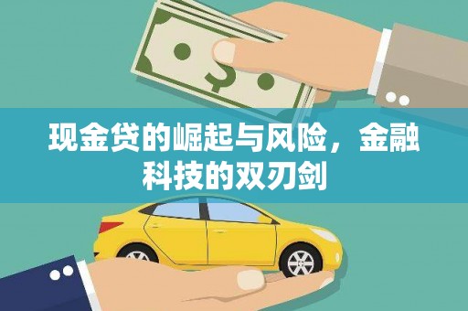 壶关现金贷的崛起与风险，金融科技的双刃剑