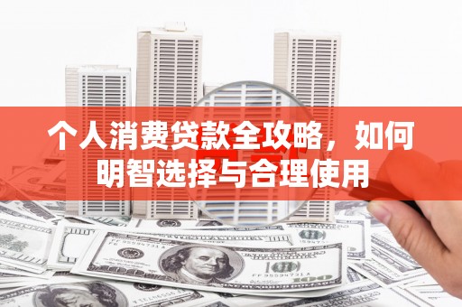壶关个人消费贷款全攻略，如何明智选择与合理使用
