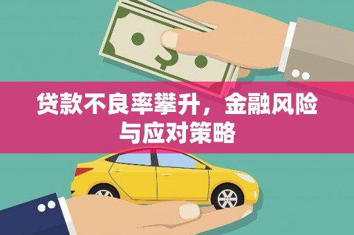 壶关贷款不良率攀升，金融风险与应对策略